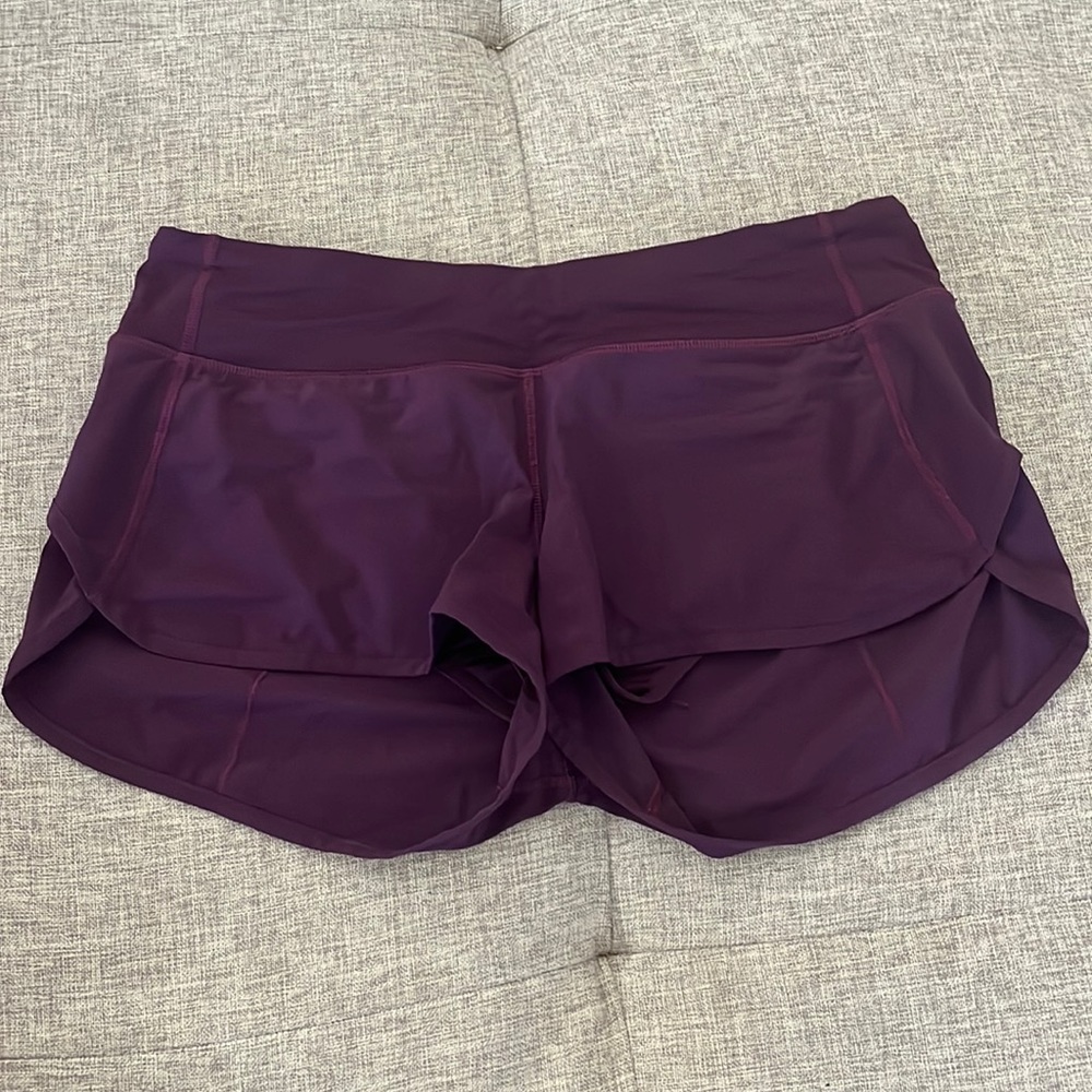 Lululemon speed shorts